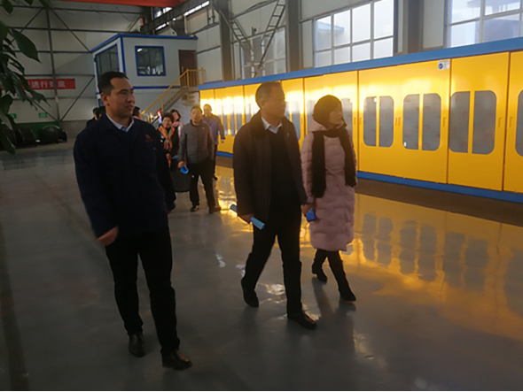 2019年12月27日鄭州市人大代表到我公司參觀指導(dǎo)工作